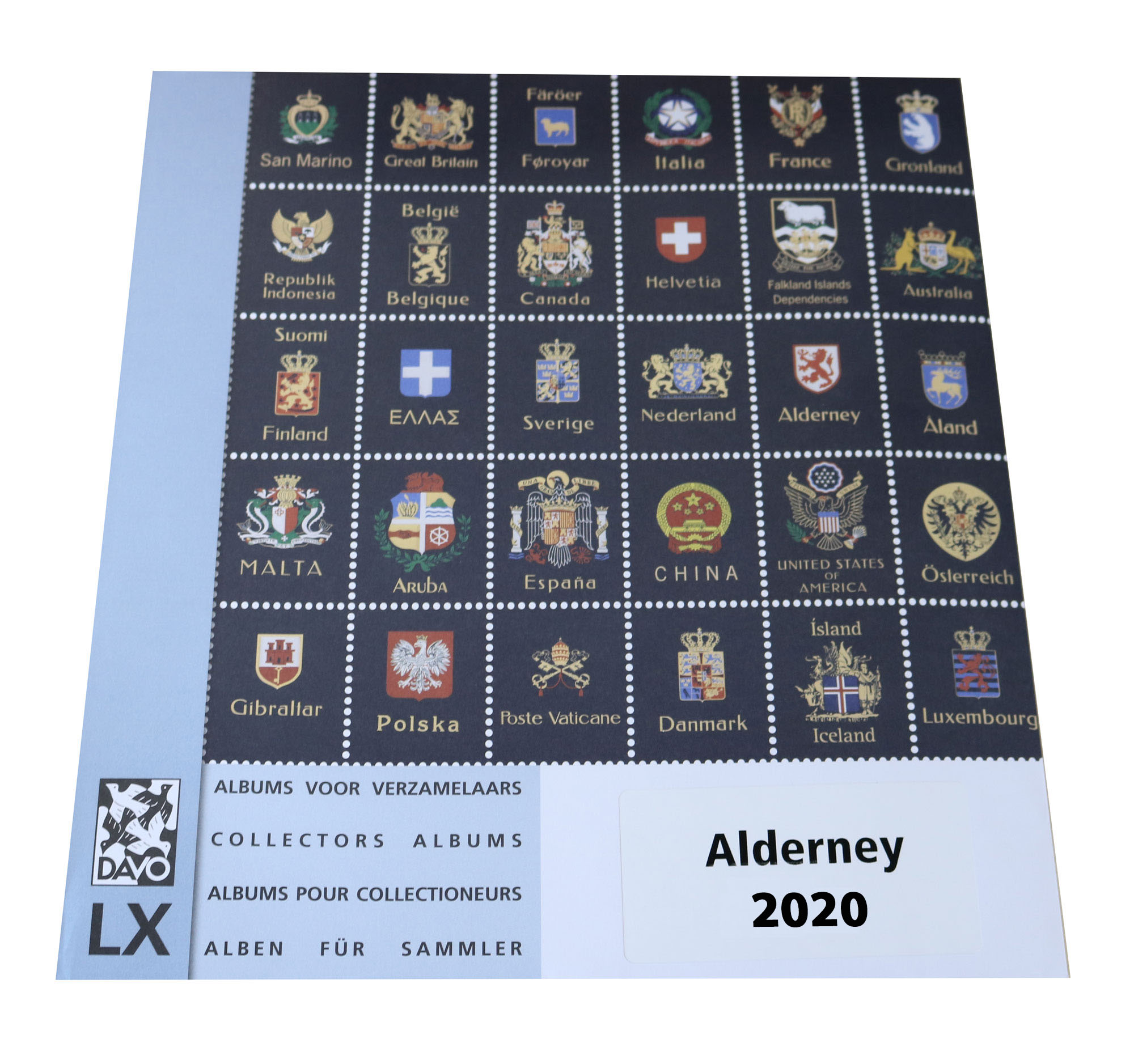 Alderney 2020 Davo Luxury Hingeless Supplement